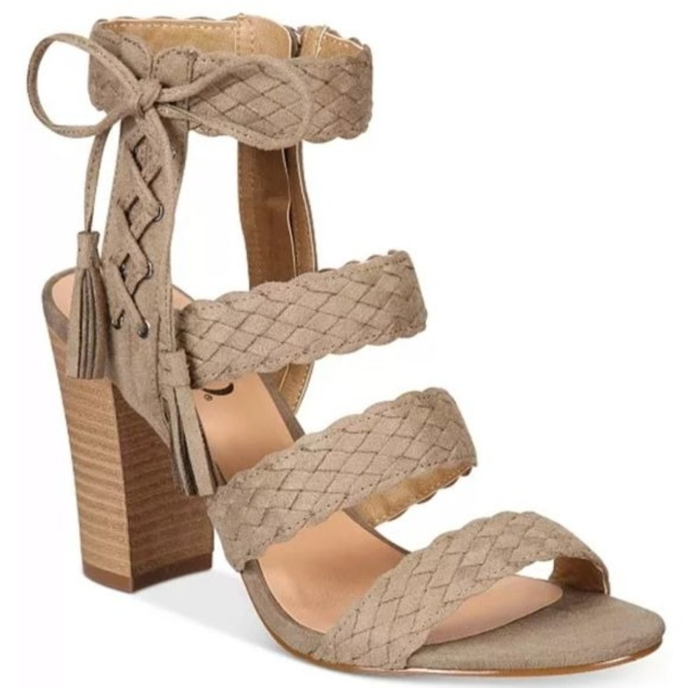 XOXO Bini Strappy Block Heel Shoe